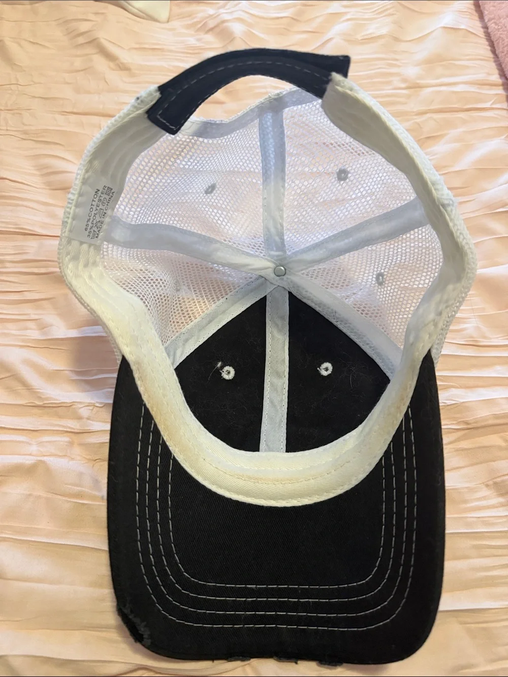Black Trucker Hat 
